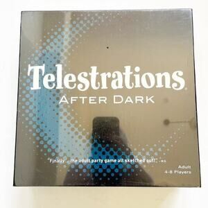Brand New Telestrations After Dark Card Game Board Game - Goliath
